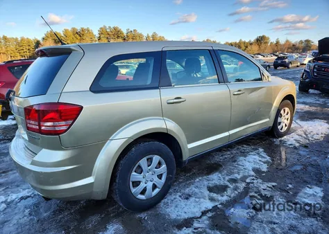 2010 Dodge Journey Se z USA, uszkodzony, nr VIN 3D4PG4FB4AT198504